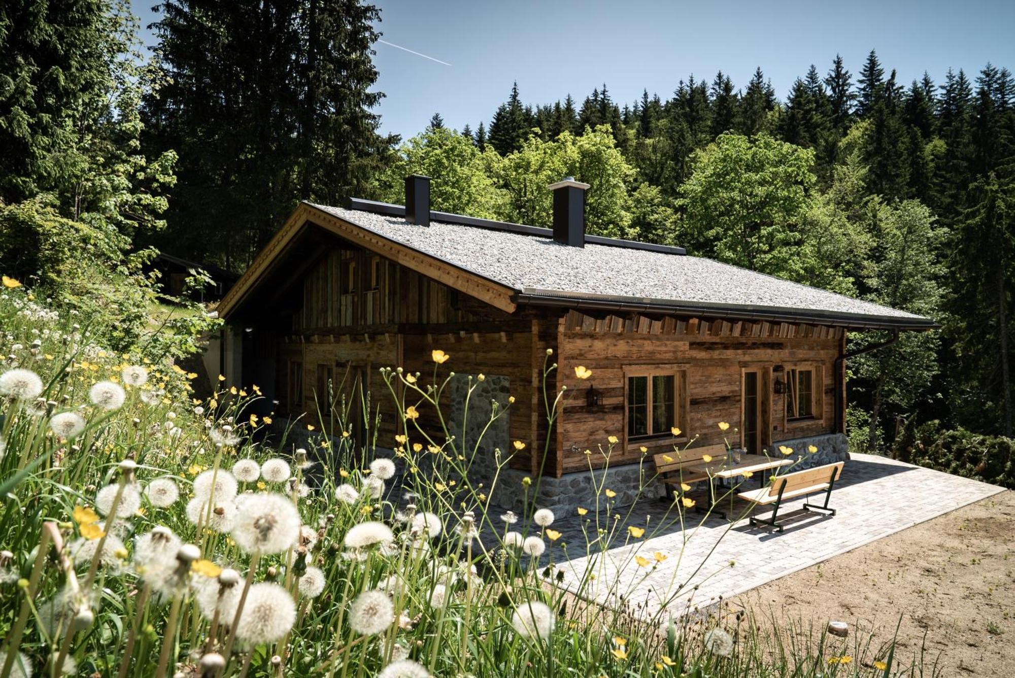 Wochenbrunner Chalets เอลล์เมา ภายนอก รูปภาพ