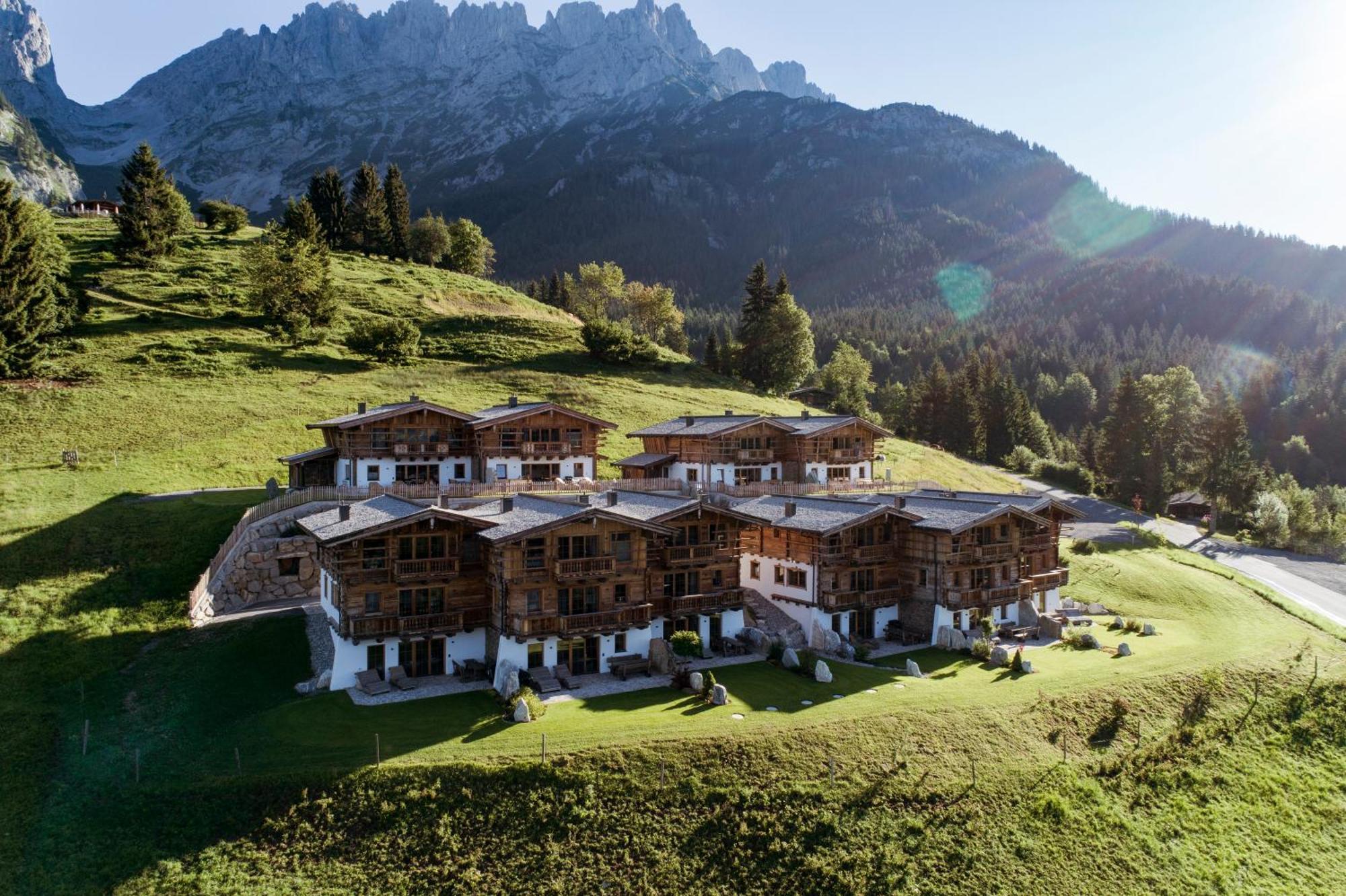 Wochenbrunner Chalets เอลล์เมา ภายนอก รูปภาพ